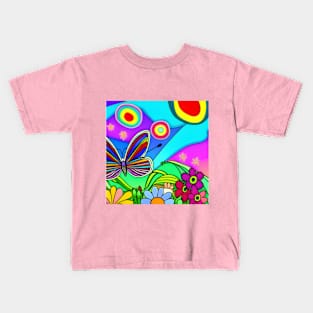 the butterfly Kids T-Shirt